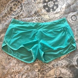lululemon mesh speed shorts size 10